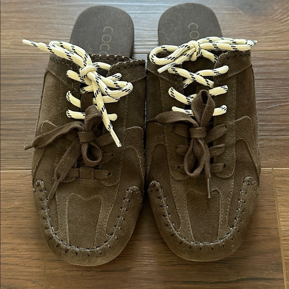 Coconuts by Matisse Devyn Chocolate Sneaker Mules 9 - Picture 4 of 11
